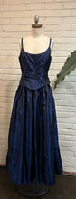 Load image into Gallery viewer, 1990’s Vintage Blue McClintock Gown
