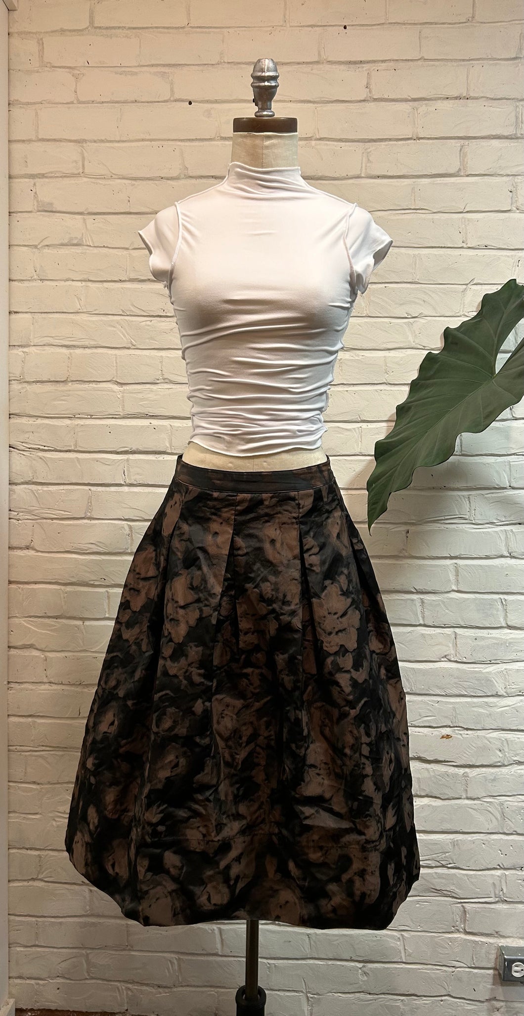 Y2K Vintage Satin Tulip Skirt