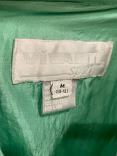 Load image into Gallery viewer, 1980’s Vintage 1980’s Mint Silk Jacket
