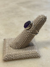 Load image into Gallery viewer, Vintage Purple Amethyst Ring
