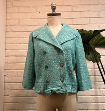 Load image into Gallery viewer, 1960’s Vintage Mary Hayes Turquoise Blazer
