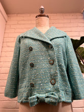 Load image into Gallery viewer, 1960’s Vintage Mary Hayes Turquoise Blazer
