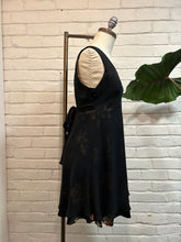 Load image into Gallery viewer, 1990’s Vintage Black Sheer Floral Dress
