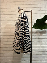 Load image into Gallery viewer, 1980’s Vintage Zebra Silk Blouse
