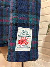 Load image into Gallery viewer, 1970’s Vintage Blue Wool Tartan Pendleton Blazer
