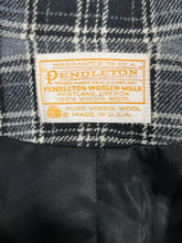 Load image into Gallery viewer, 1970’s Vintage Blue Wool Tartan Pendleton
