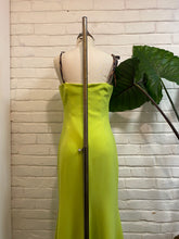 Load image into Gallery viewer, Vintage Designer Christian Siriano Lime Dress
