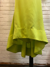 Load image into Gallery viewer, Vintage Designer Christian Siriano Lime Dress
