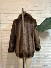 Load image into Gallery viewer, 1980’s Vintage Brown Oversized Fur Coat
