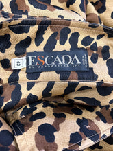 Load image into Gallery viewer, 1980’s Vintage Cheetah Print ESCADA Blouse
