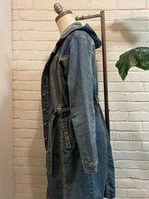 Load image into Gallery viewer, 1990’s Vintage Denim Hoodie Jacket
